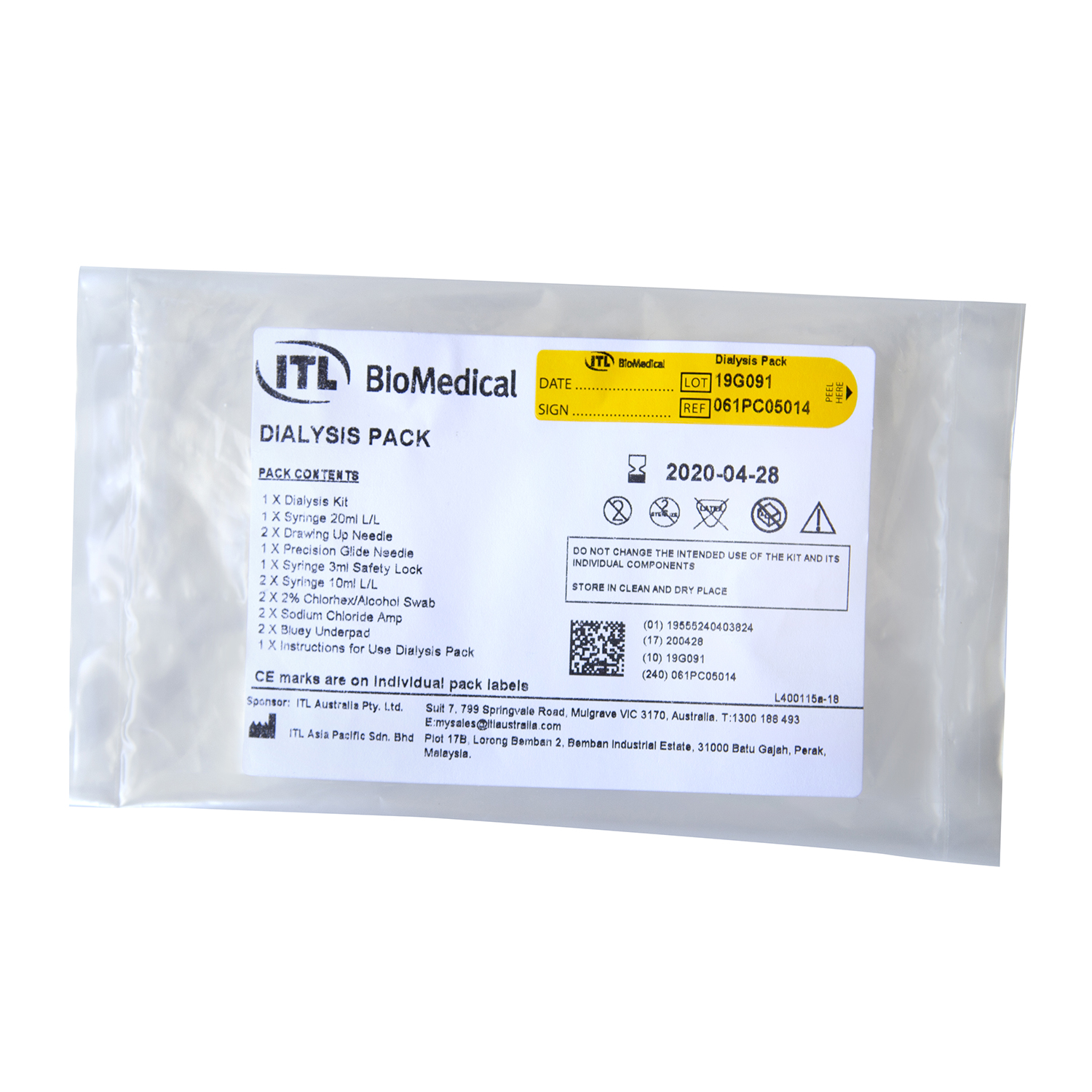 INTAGREL Dialysis Packs